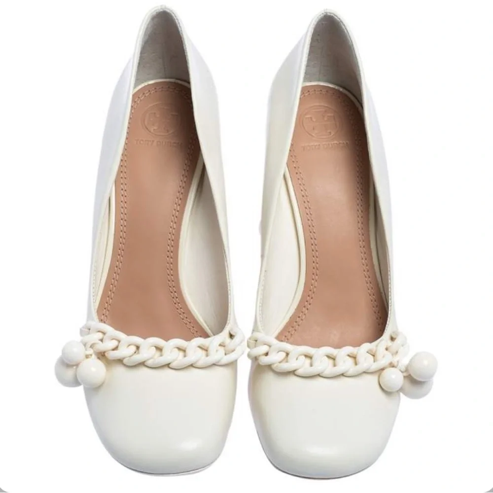 NWT Tory Burch Women's Addison High Block Heel Pumps. Size 5.5